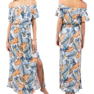 Rip curl Sayulita Off the Shoulder Maxi Dress
